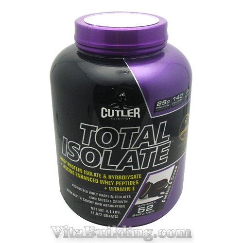 Cutler Nutrition Total Isolate - Click Image to Close