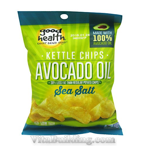 Good Health Avacado Kettle Chips - Click Image to Close