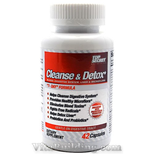 Top Secret Nutrition 4-Way Body Cleanse & Detox - Click Image to Close