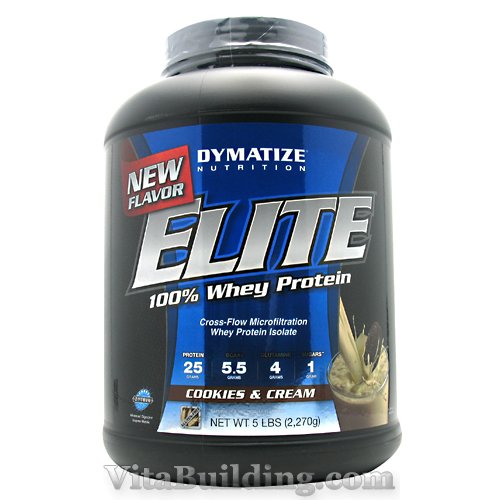 Dymatize Elite 100% Whey Protein - Click Image to Close