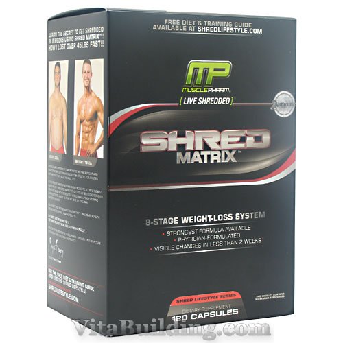 Muscle Pharm Shred Matrix - Click Image to Close
