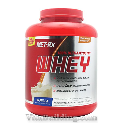 MET-Rx 100% Ultramyosyn Whey - Click Image to Close