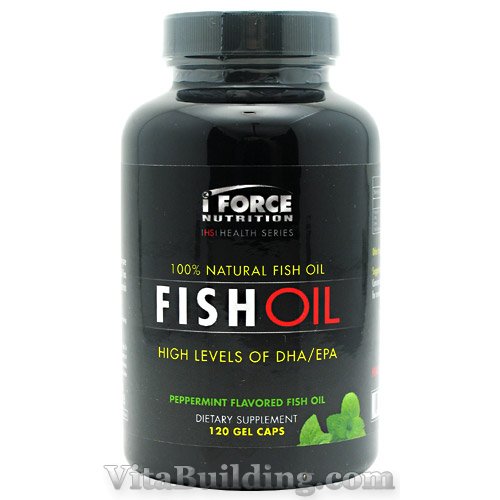 iForce Nutrition Fish Oil Peppermint - Click Image to Close