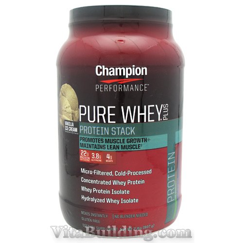 Champion Nutrition Pure Whey Plus - Click Image to Close