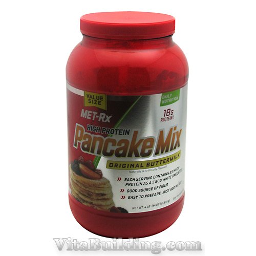 MET-Rx High Protein Pancake Mix - Click Image to Close