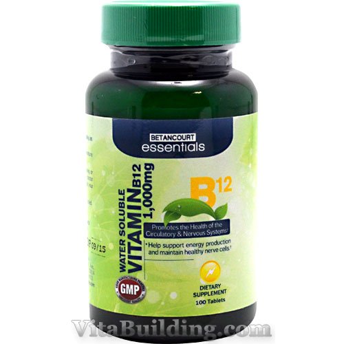 Betancourt Nutrition Betancourt Essentials Vitamin B12 - Click Image to Close