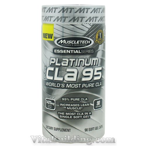 MuscleTech Essential Series Platinum Pure CLA 95 - Click Image to Close