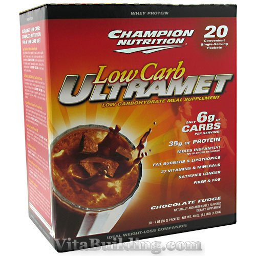 Champion Nutrition Low Carb Ultramet - Click Image to Close