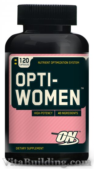 Optimum Nutrition Opti-Women, 120 Capsules - Click Image to Close