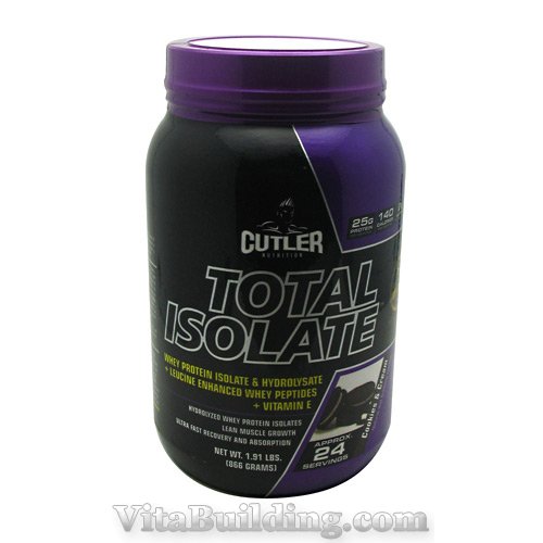 Cutler Nutrition Total Isolate - Click Image to Close