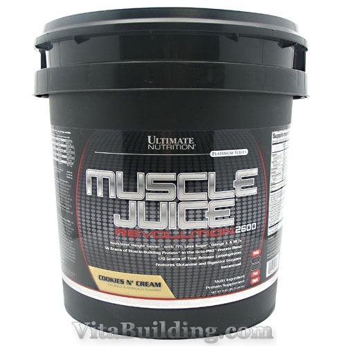 Ultimate Nutrition Platinum Series Muscle Juice Revolution 2600 - Click Image to Close