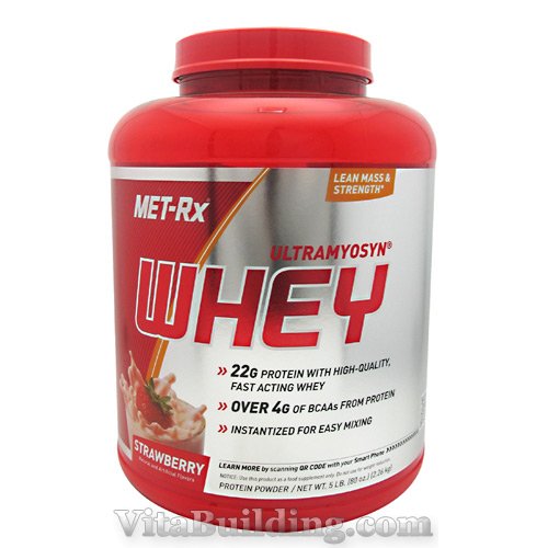 MET-Rx 100% Ultramyosyn Whey - Click Image to Close