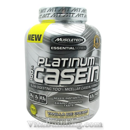 MuscleTech Essential Series 100% Platinum Casein - Click Image to Close