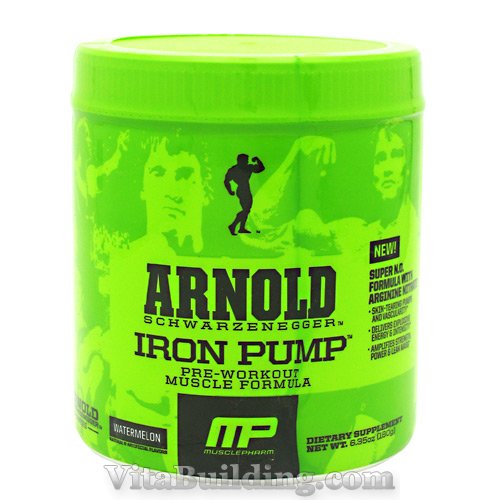 Arnold By Musclepharm Iron Pump - Click Image to Close