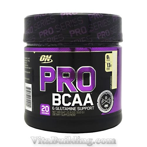 Optimum Nutrition Pro Series Pro BCAA, Unflavored - Click Image to Close