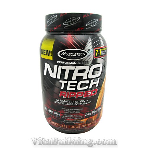 MuscleTech Performance Series Nitro Tech Ripped - Click Image to Close
