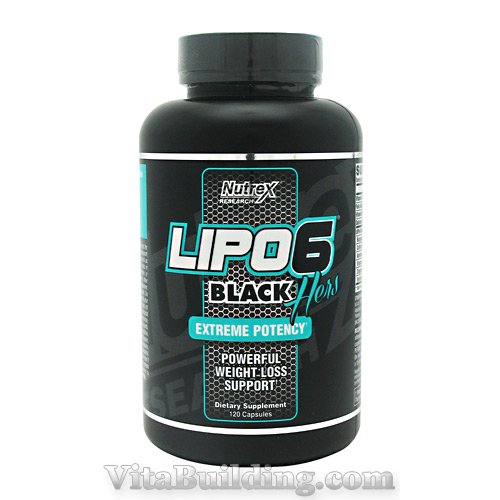 Nutrex Lipo 6 Black Hers - Click Image to Close