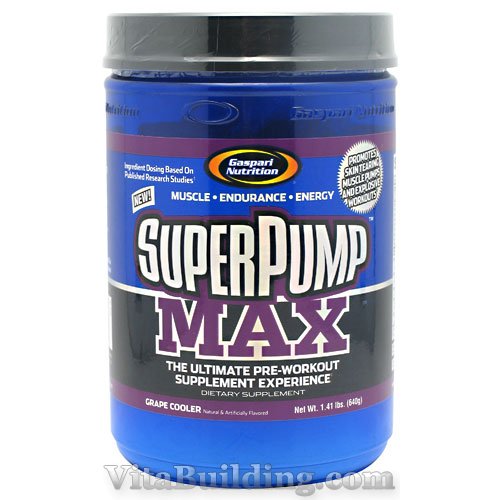 Gaspari Nutrition SuperPump MAX - Click Image to Close