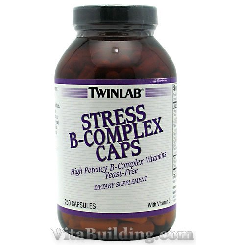 TwinLab Stress B-Complex Caps - Click Image to Close