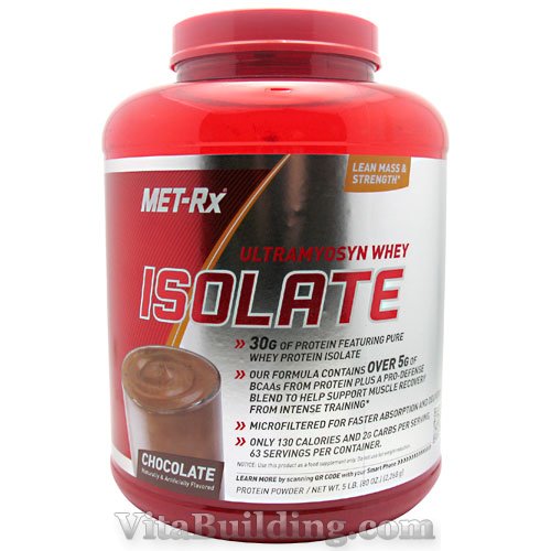 MET-Rx Ultramyosyn Whey Isolate - Click Image to Close