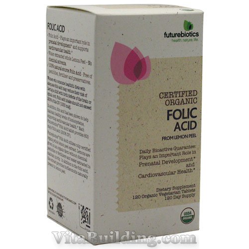 Futurebiotics Certified Organic Folic Acid - Click Image to Close