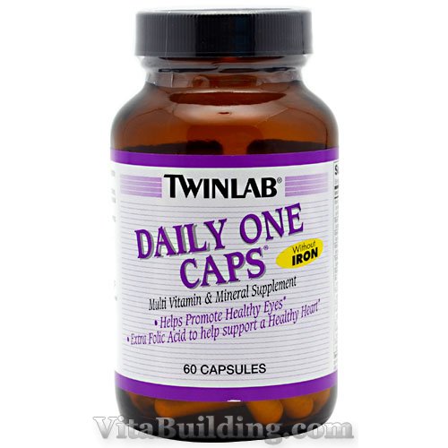TwinLab Daily One Caps Without Iron - Click Image to Close