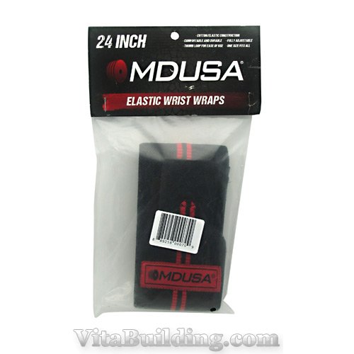 Muscle Driver MDUSA Elastic Wrist Wraps - Click Image to Close