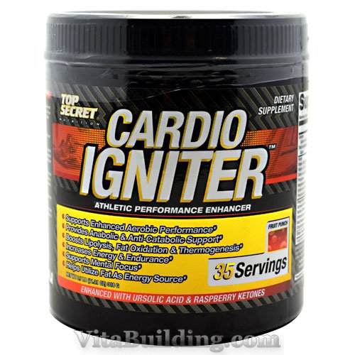 Top Secret Nutrition Cardio Igniter - Click Image to Close