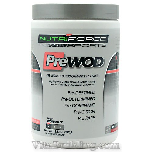 Nutriforce Sports PreWod - Click Image to Close