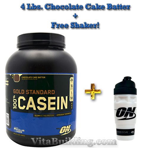 Optimum Nutrition Gold Standard 100% Casein, ChocCakeBatr-Sale - Click Image to Close