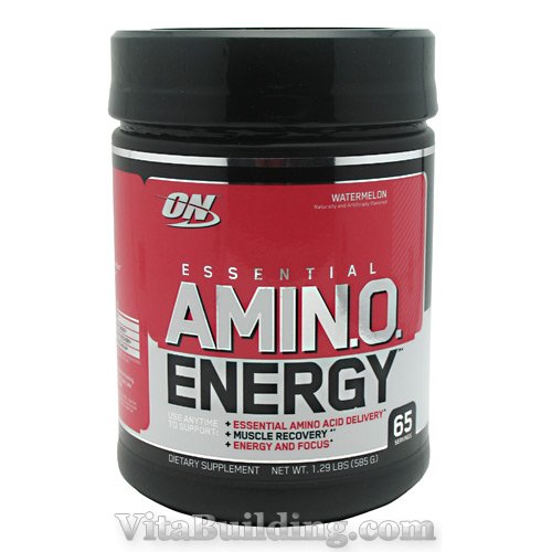 Optimum Nutrition Amino Energy, Watermelon, 65 Servings - Click Image to Close