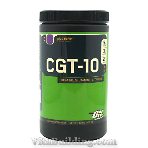 Optimum Nutrition CGT-10, Wild Berry, 30 Servings - Click Image to Close