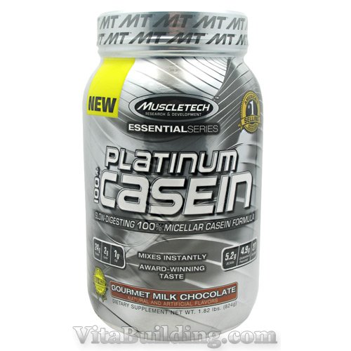 MuscleTech Essential Series 100% Platinum Casein - Click Image to Close
