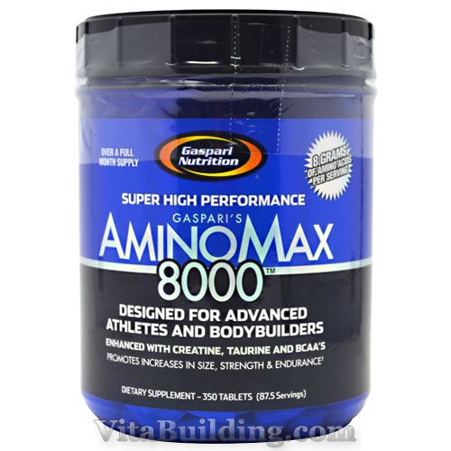 Gaspari Nutrition Amino Max 8000 - Click Image to Close