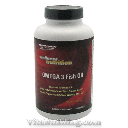 Champion Nutrition Wellness Nutrition OMEGA 3 Fish Oil - Click Image to Close