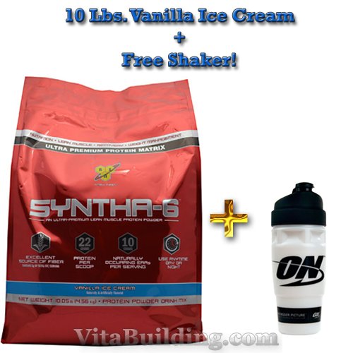 BSN Syntha-6-10 Lb-Vanilla Ice Cream-Sale - Click Image to Close