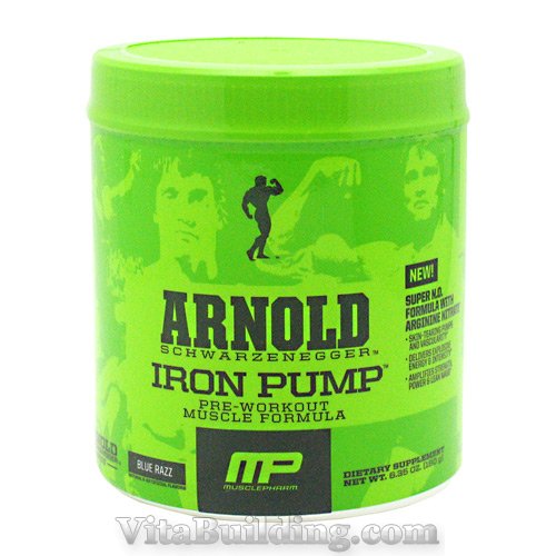 Arnold By Musclepharm Iron Pump - Click Image to Close