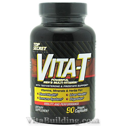 Top Secret Nutrition Vita-T Men's Multi Vitamin - Click Image to Close