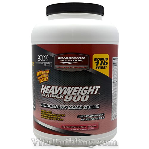 Champion Nutrition Heavyweight Gainer 900 - Click Image to Close