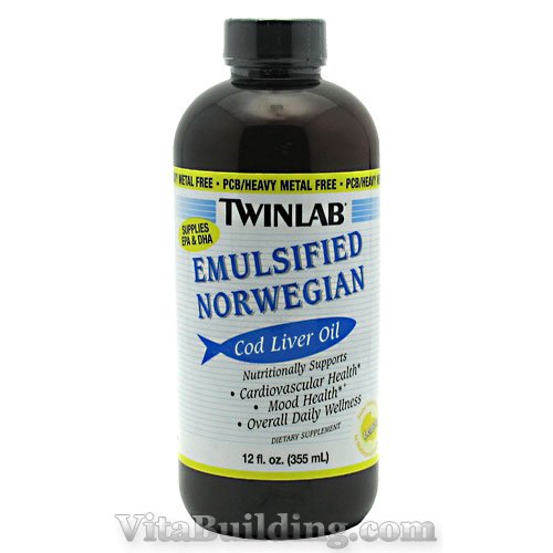 TwinLab Cod Liver Oil - Click Image to Close