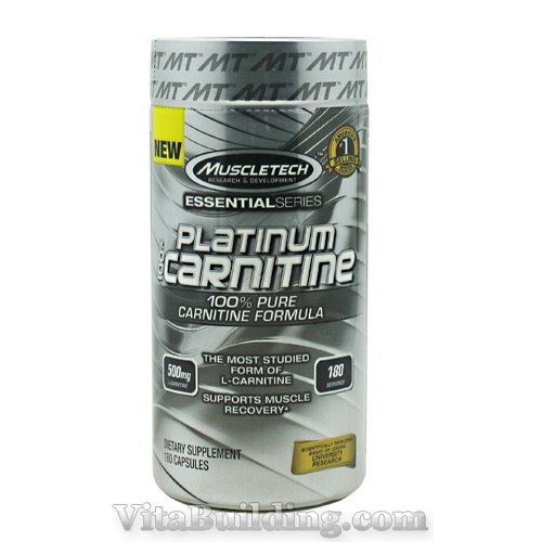 MuscleTech Essential Series 100% Platinum Carnitine - Click Image to Close