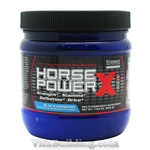 Ultimate Nutrition Platinum Series Horse Power X - Click Image to Close