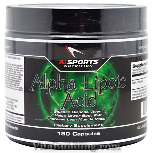 AI Sports Nutrition Alpha Lipoic Acid - Click Image to Close