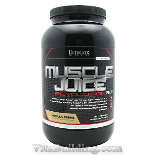 Ultimate Nutrition Platinum Series Muscle Juice Revolution 2600 - Click Image to Close