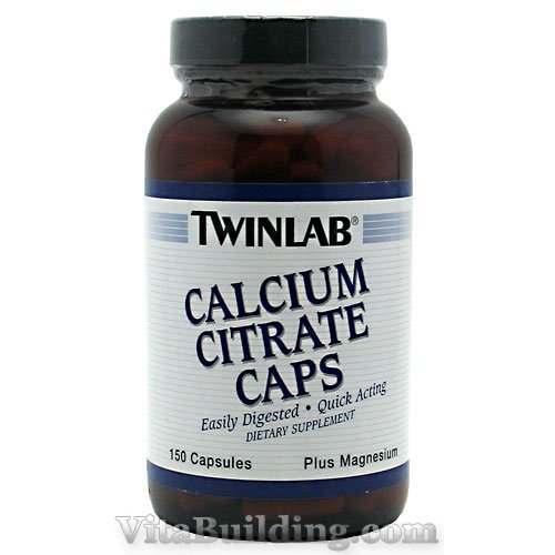 TwinLab Calcium Citrate Caps - Click Image to Close
