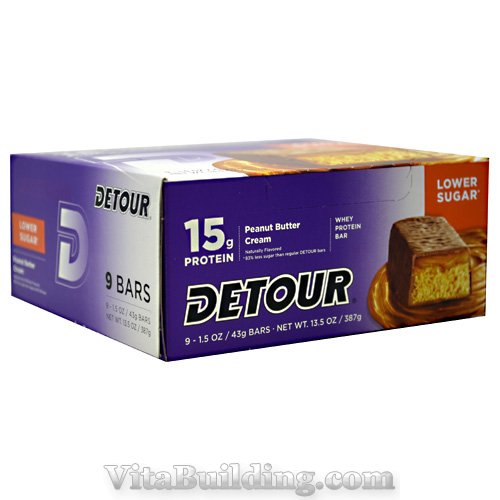 Forward Foods Detour Low Sugar Whey Protein Bar - Click Image to Close
