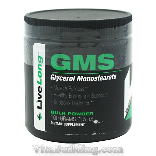 Live Long Nutrition Elite Series GMS Glycerol Monostearate - Click Image to Close