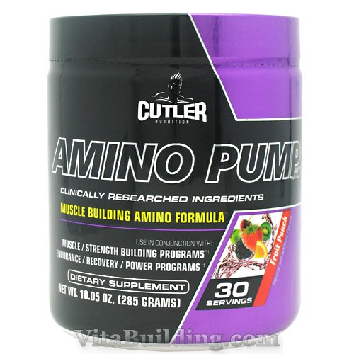Cutler Nutrition Amino Pump - Click Image to Close