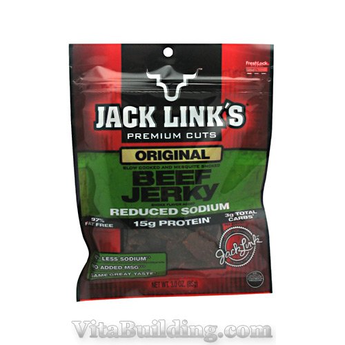 Jack Link's Beef Jerky Reduced Sodium - Click Image to Close