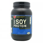 Optimum Nutrition 100% Soy Protein, Strawberry Smoothie